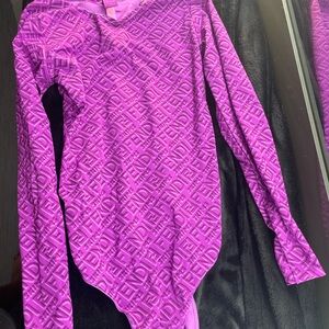 Pink Patterned Headband fendi skims